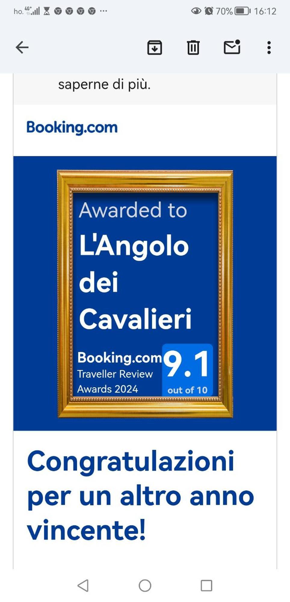 L'angolo Dei Cavalieri Feriehus *